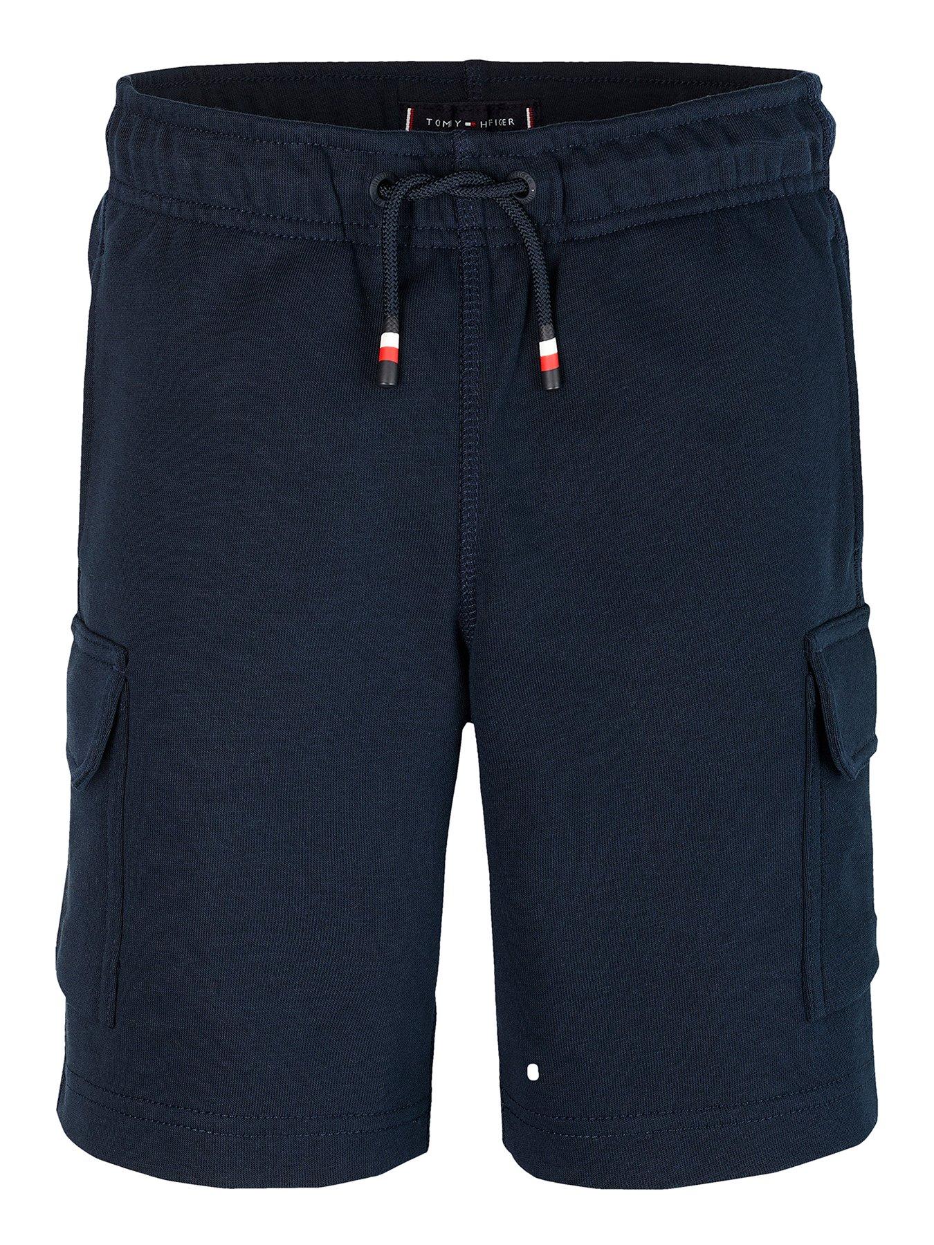 Image 1 of 3 of Tommy Hilfiger Boys Cargo Sweatshort - Navy