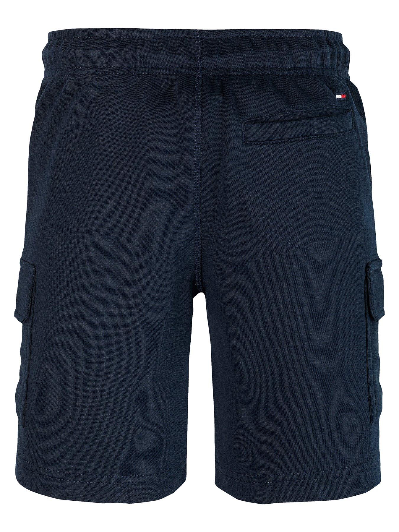Image 2 of 3 of Tommy Hilfiger Boys Cargo Sweatshort - Navy