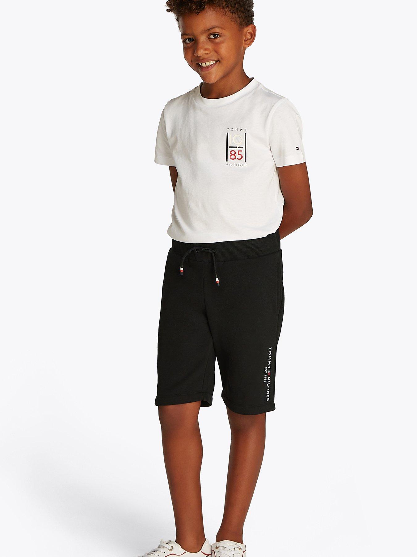 Image 1 of 5 of Tommy Hilfiger Boys Essential Sweatshort - Black