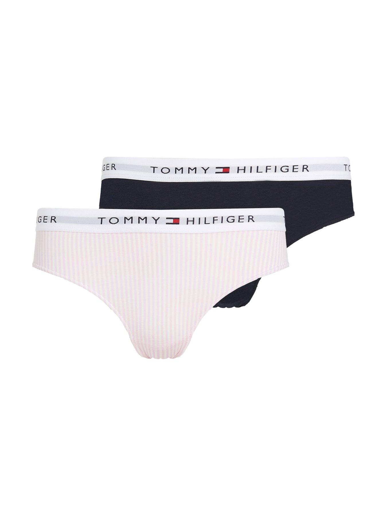 Image of Tommy Hilfiger Girls 2 Pack Print Bikini Brief  - Multi
