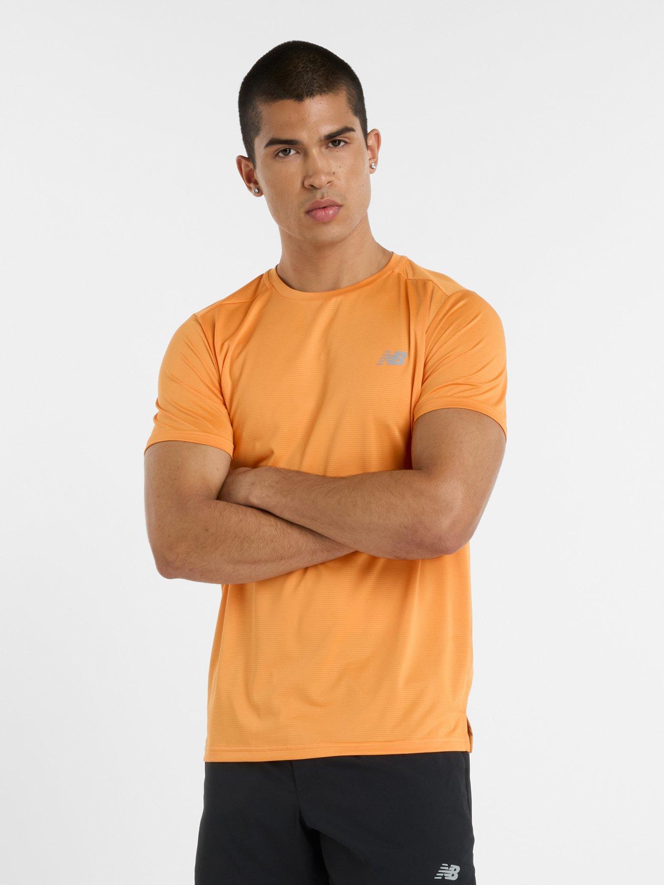 undefined Mens Running Sport Essentials T-Shirt - Sizzle (Siz)