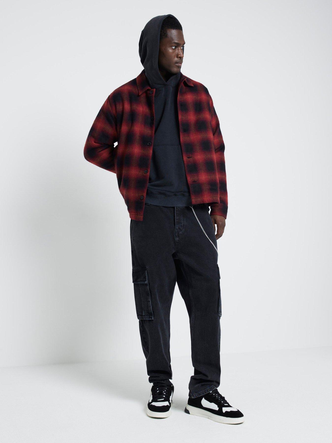 river-island-quantum-denim-cargo-pants-blackstillFront