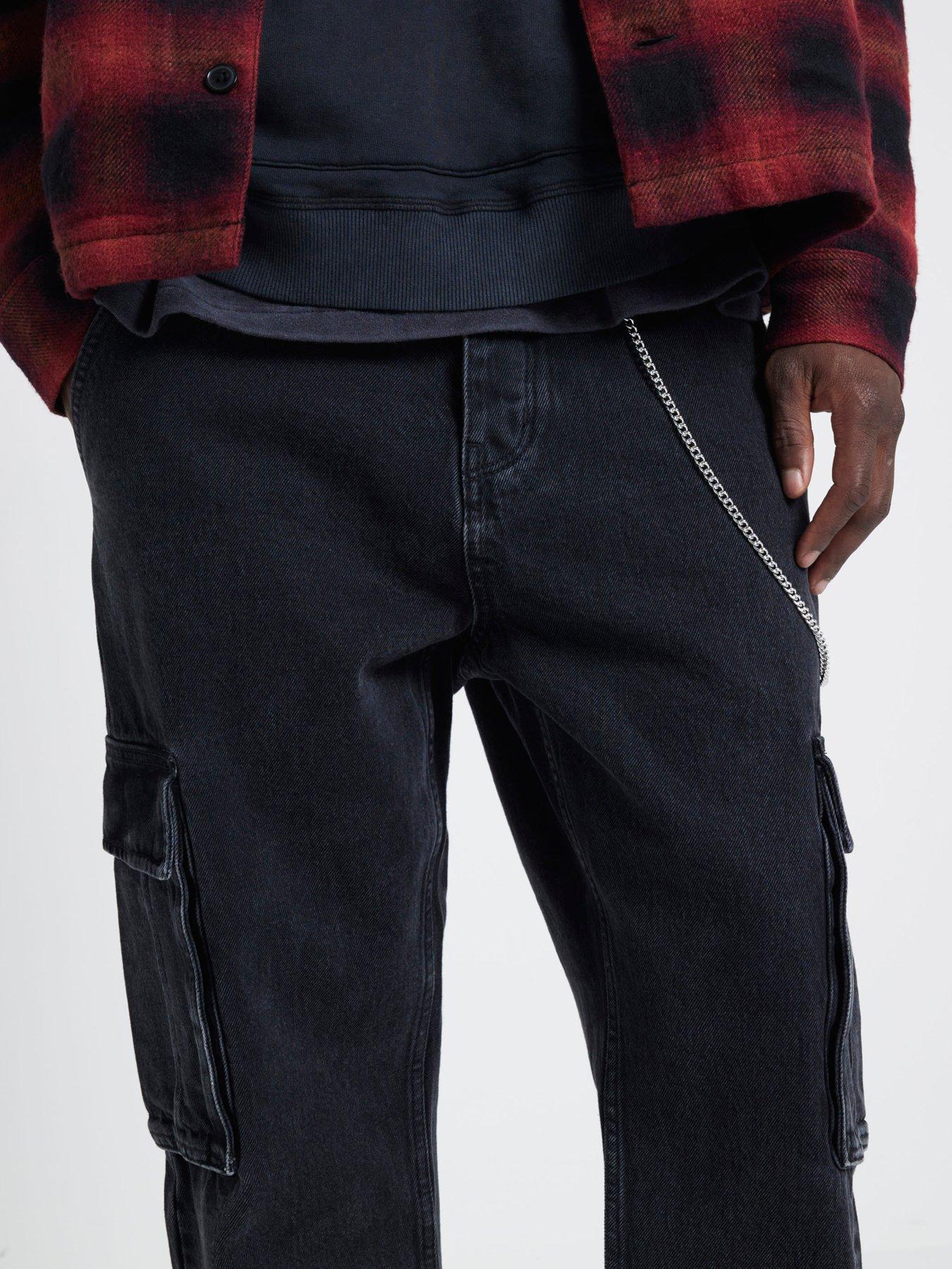 river-island-quantum-denim-cargo-pants-blackdetail