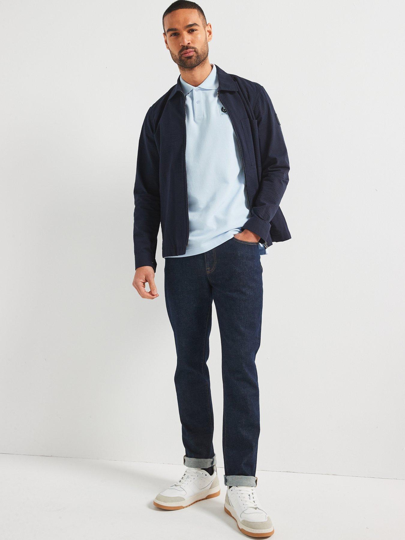 Image 3 of 5 of Belstaff B69 Regular Fit Jeans - Navy