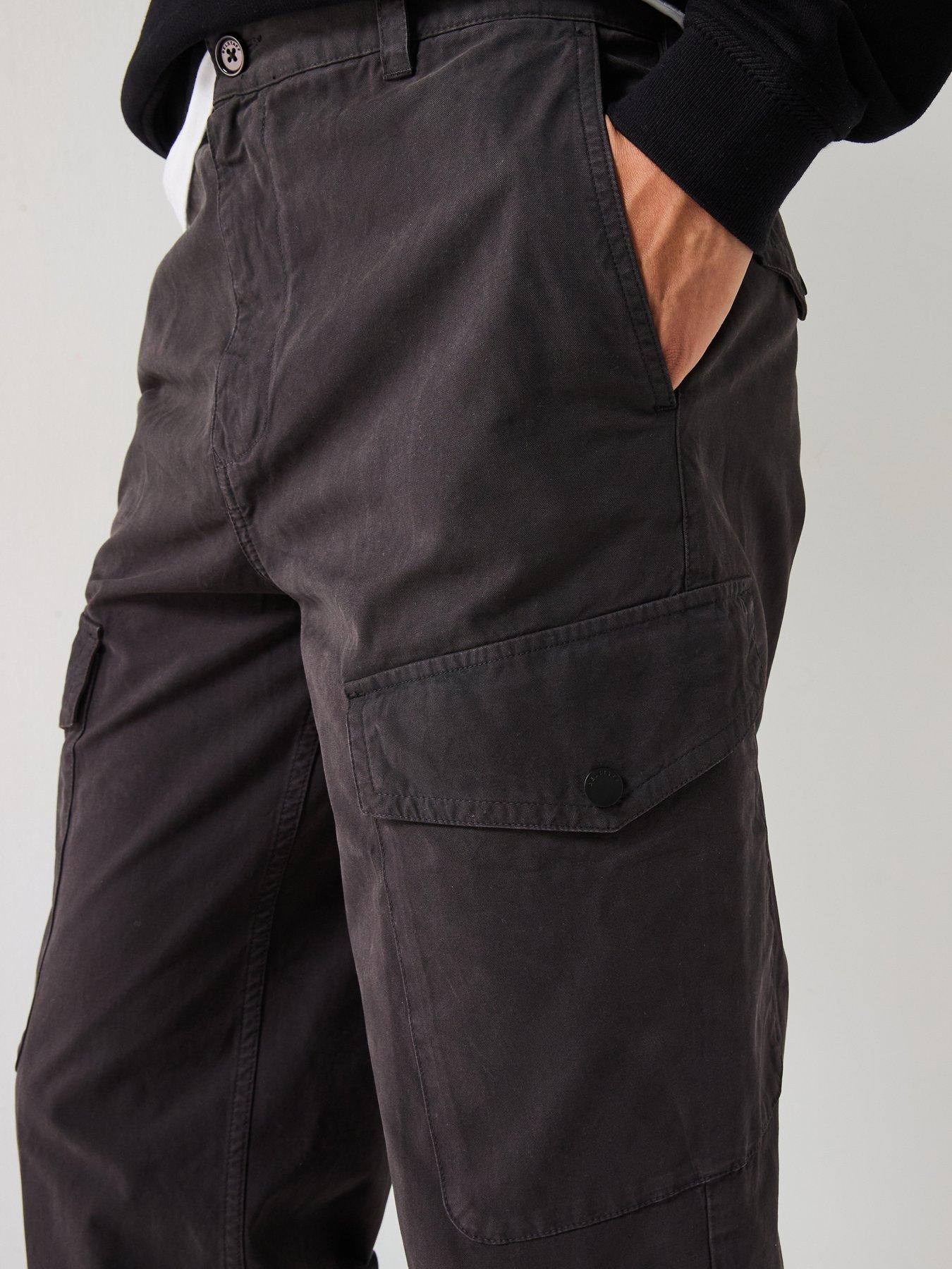 belstaff-dispatch-canvas-cargo-pants-blackdetail