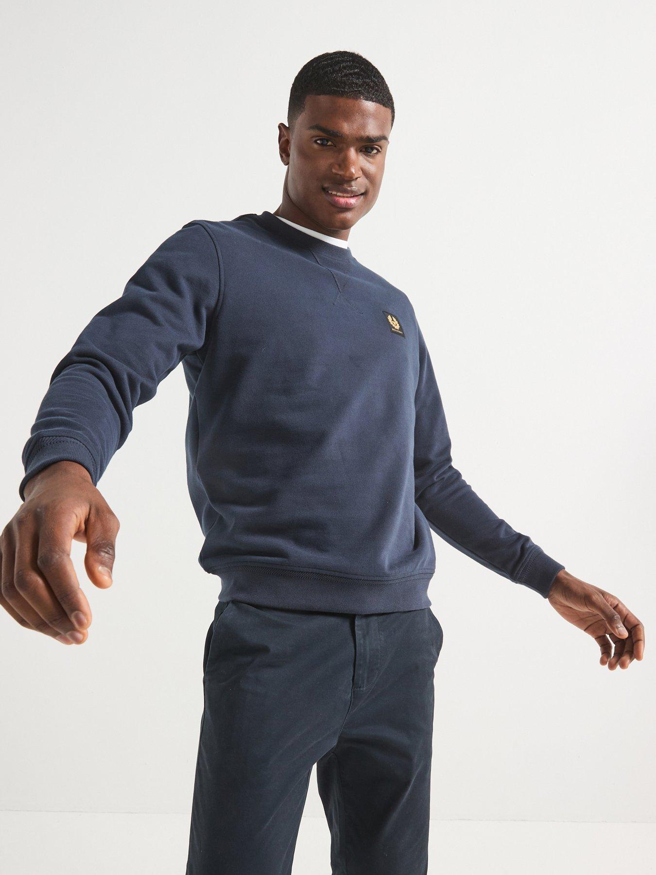 belstaff-left-chest-patch-logo-regular-fit-crew-neck-sweatshirt-navyoutfit