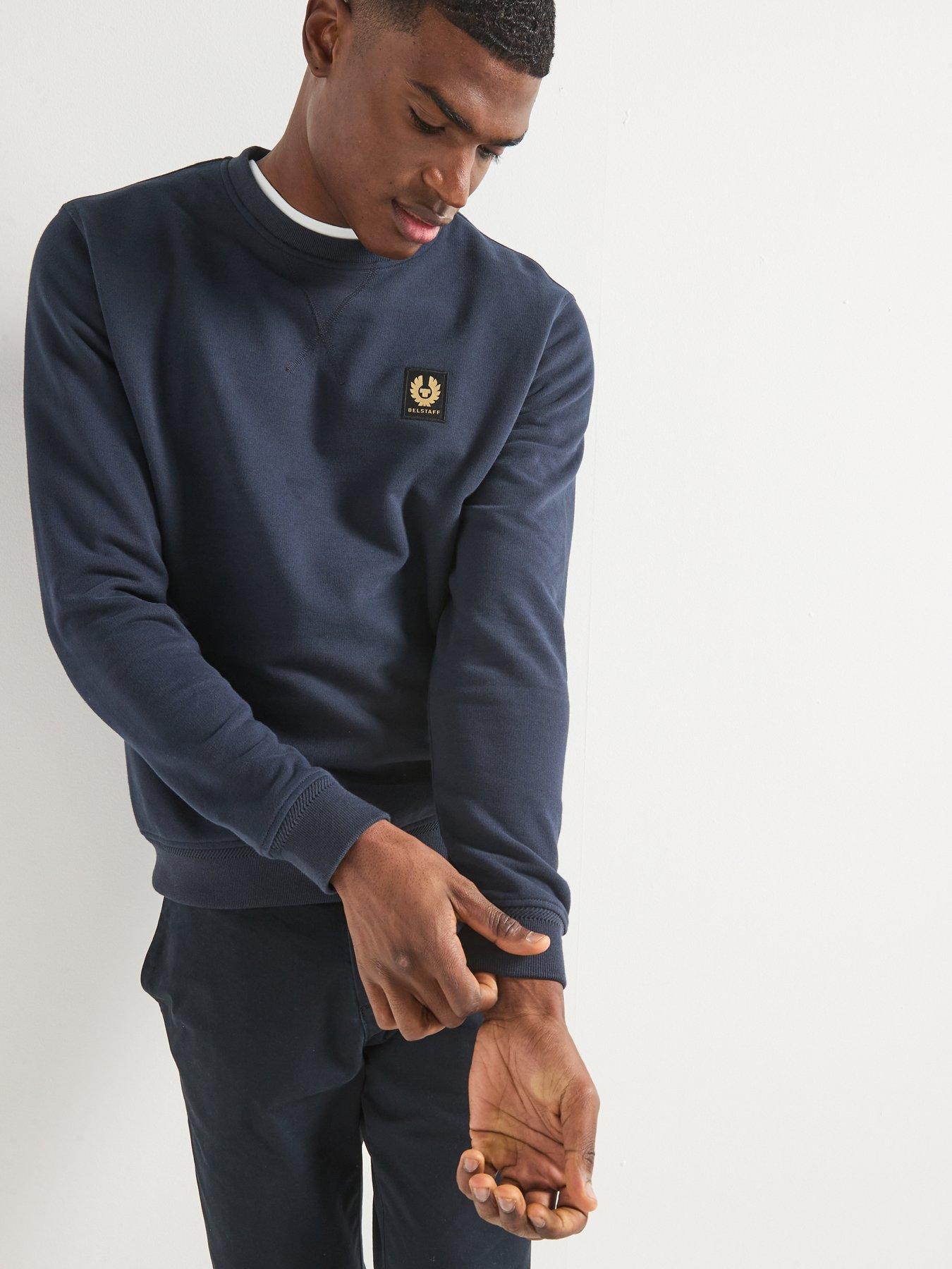 belstaff-left-chest-patch-logo-regular-fit-crew-neck-sweatshirt-navydetail