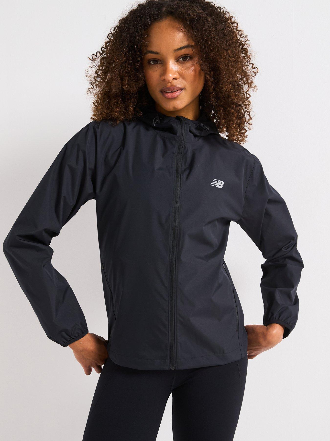 Image of New Balance Women's Running Hooded Jacket - Black