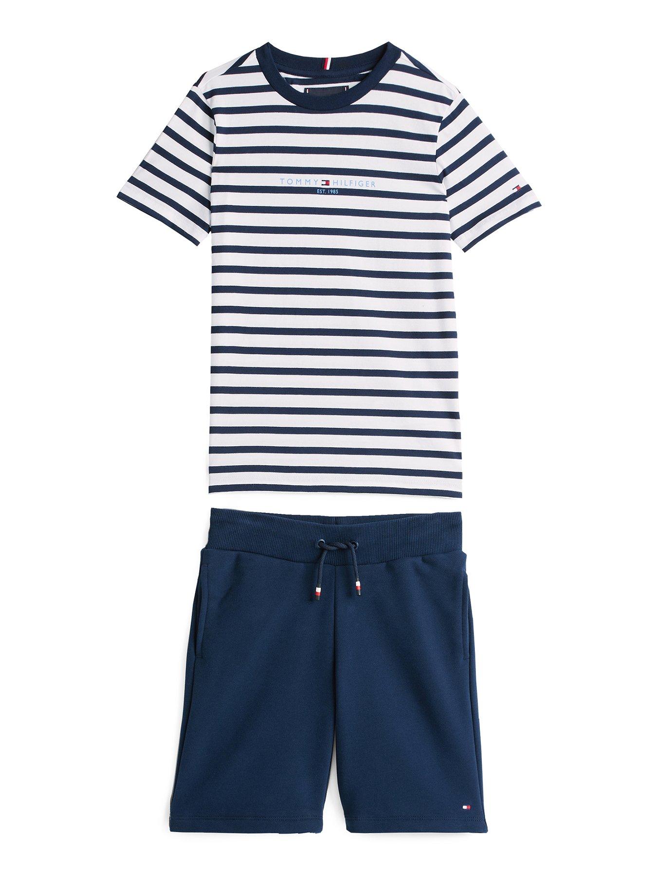 tommy-hilfiger-boys-essential-short-sleeve-t-shirt-and-short-set-navy-stripe