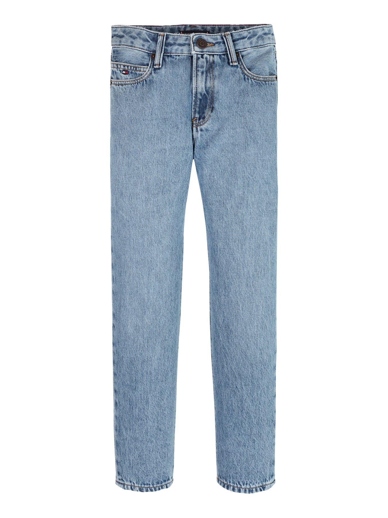 Image 4 of 5 of Tommy Hilfiger Boys Modern Straight Blue Denim Jean - Blue