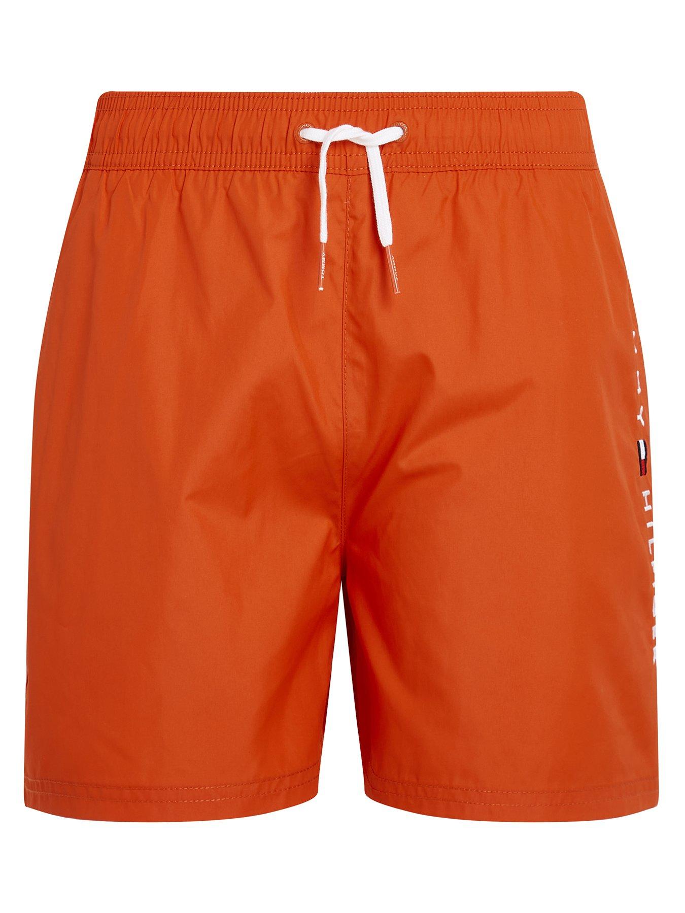 tommy-hilfiger-boys-drawstring-swim-short-orangefront