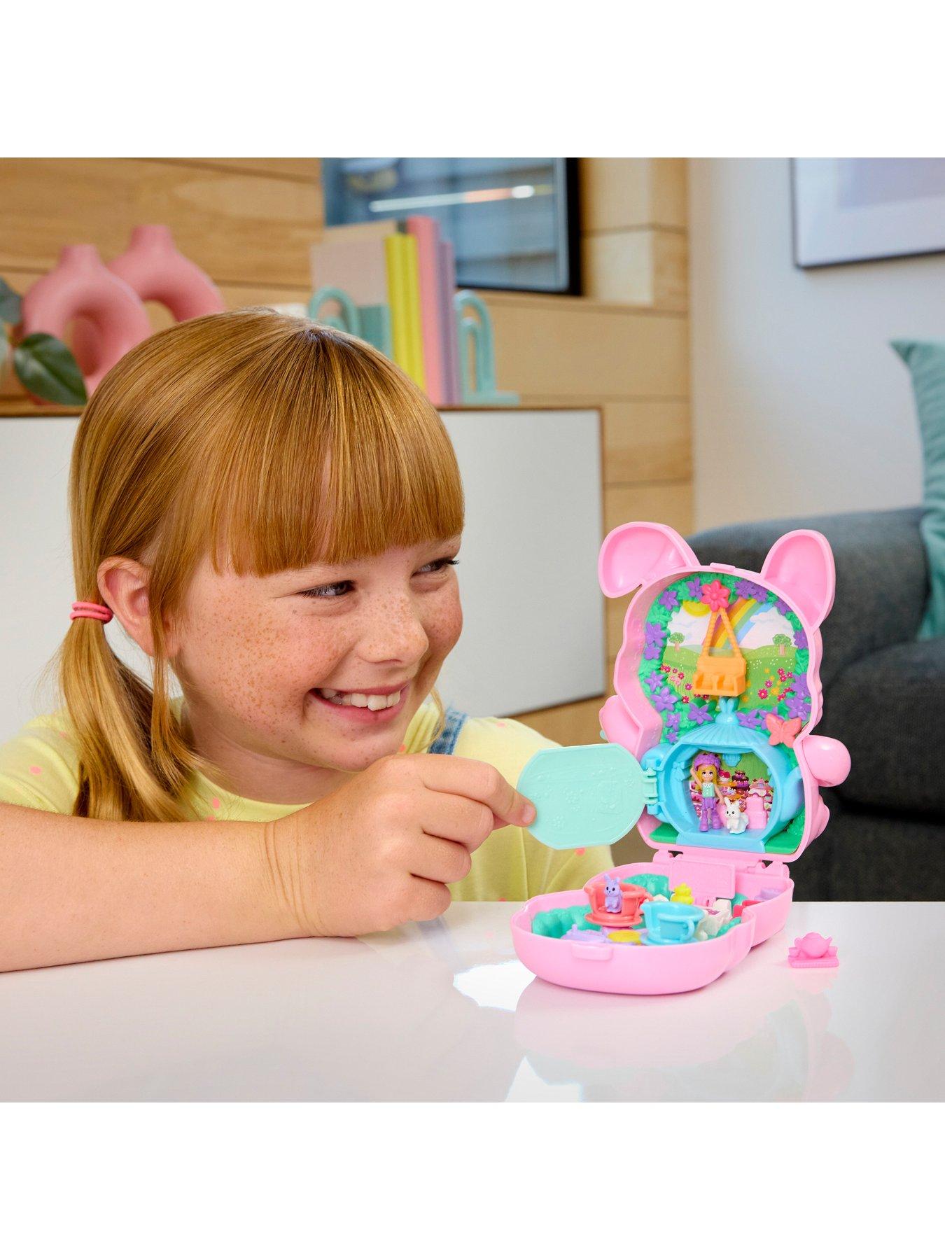 polly-pocket-polly-pocket-tea-party-bunny-compact-playset-with-1-micro-doll-and-pet-bunnies-travel-toy-with-styling-accessoriesstillFront