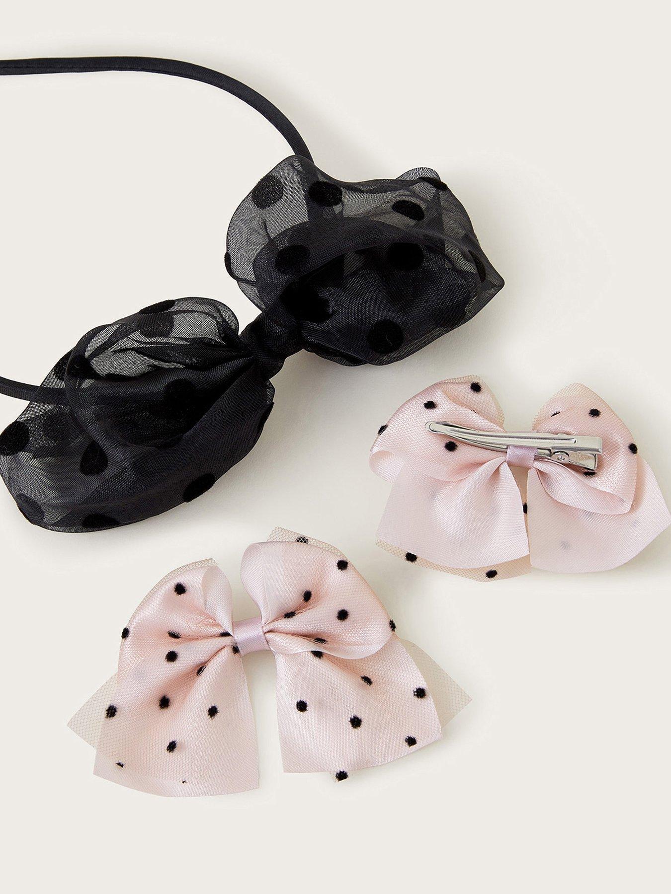 monsoon-girls-spotty-bow-headband-and-hair-clips-set-multiback