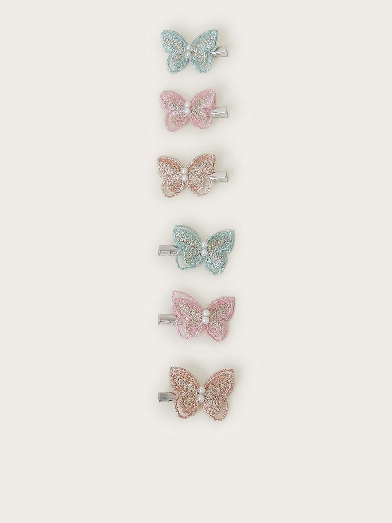 monsoon-girls-6-pack-embroidered-butterfly-hair-clips-multi