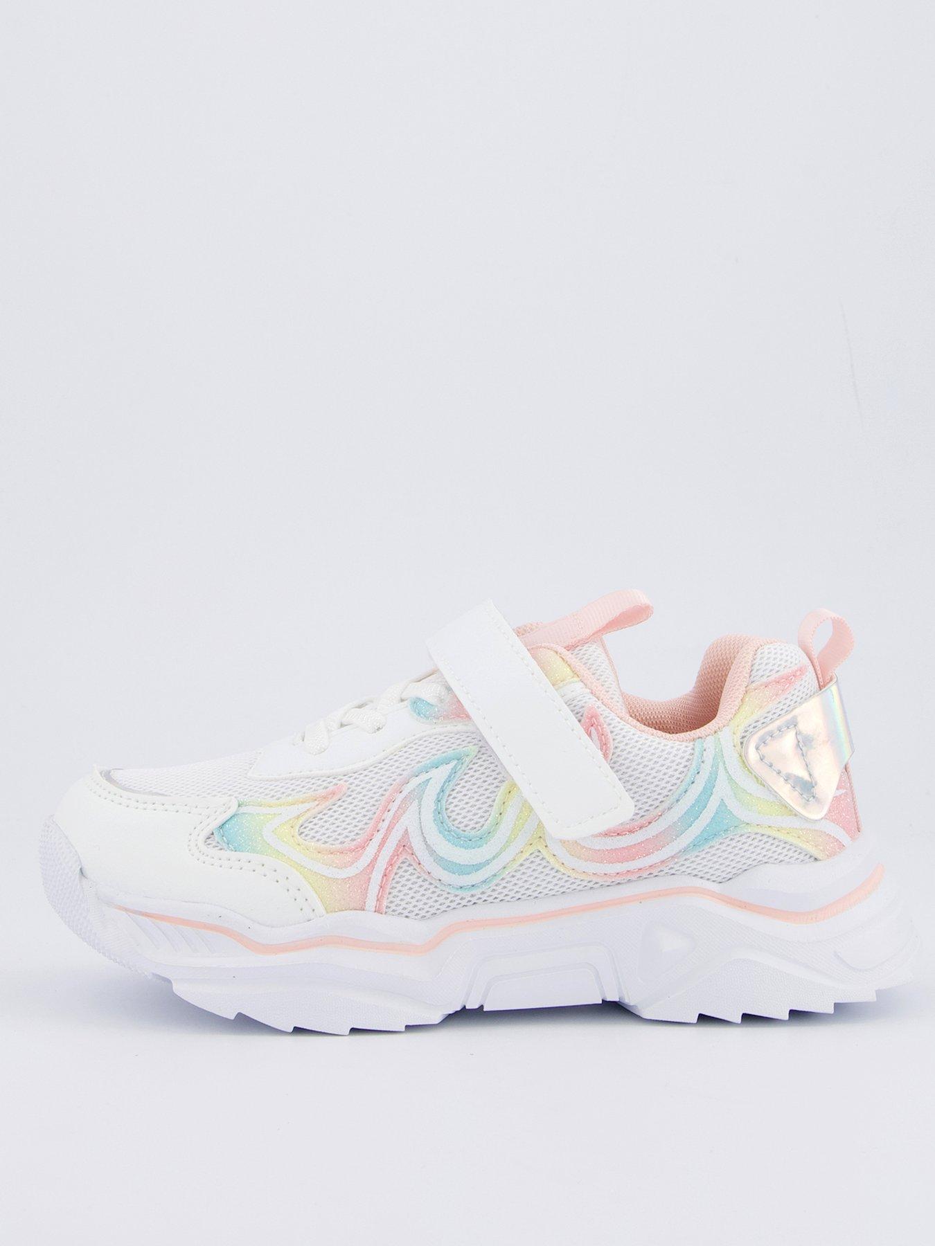 Image 1 of 7 of Pineapple Girls Trainer - White