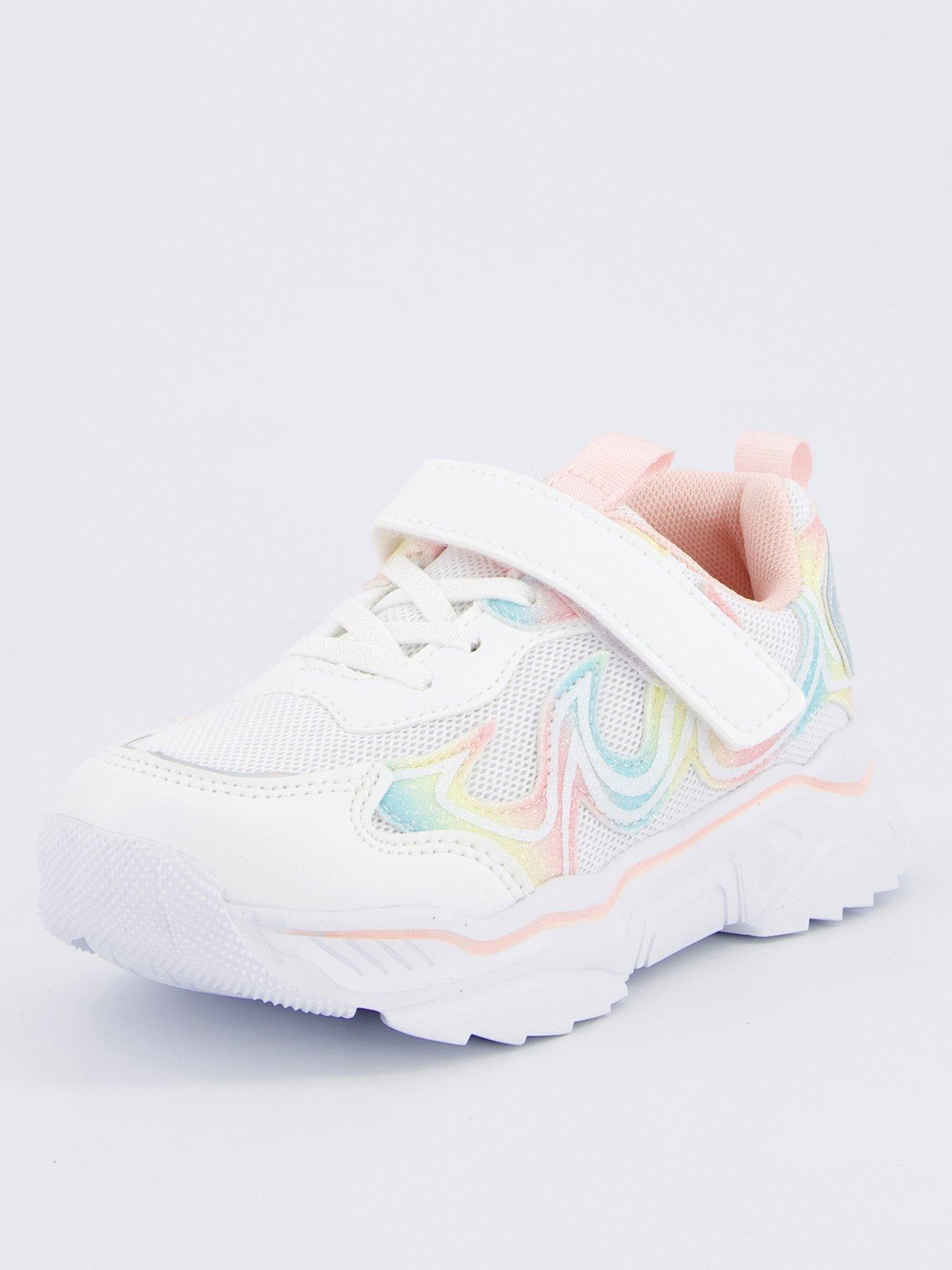 Image 2 of 7 of Pineapple Girls Trainer - White