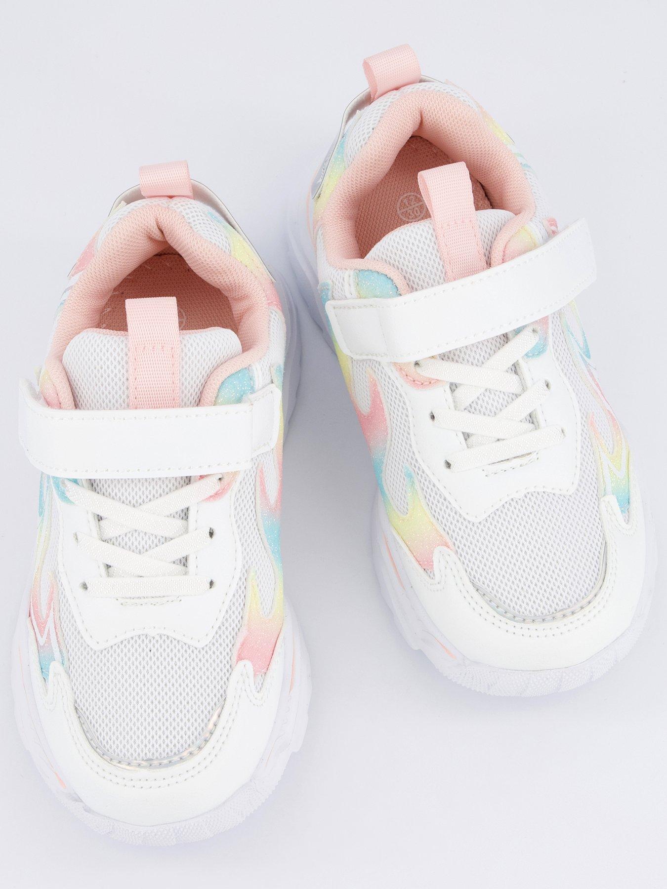 Image 3 of 7 of Pineapple Girls Trainer - White