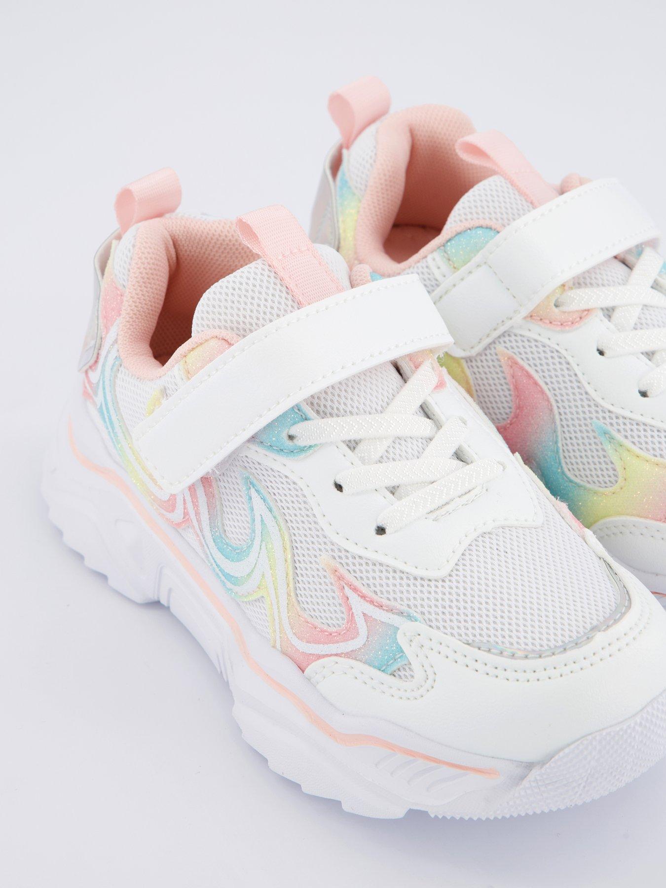Image 5 of 7 of Pineapple Girls Trainer - White