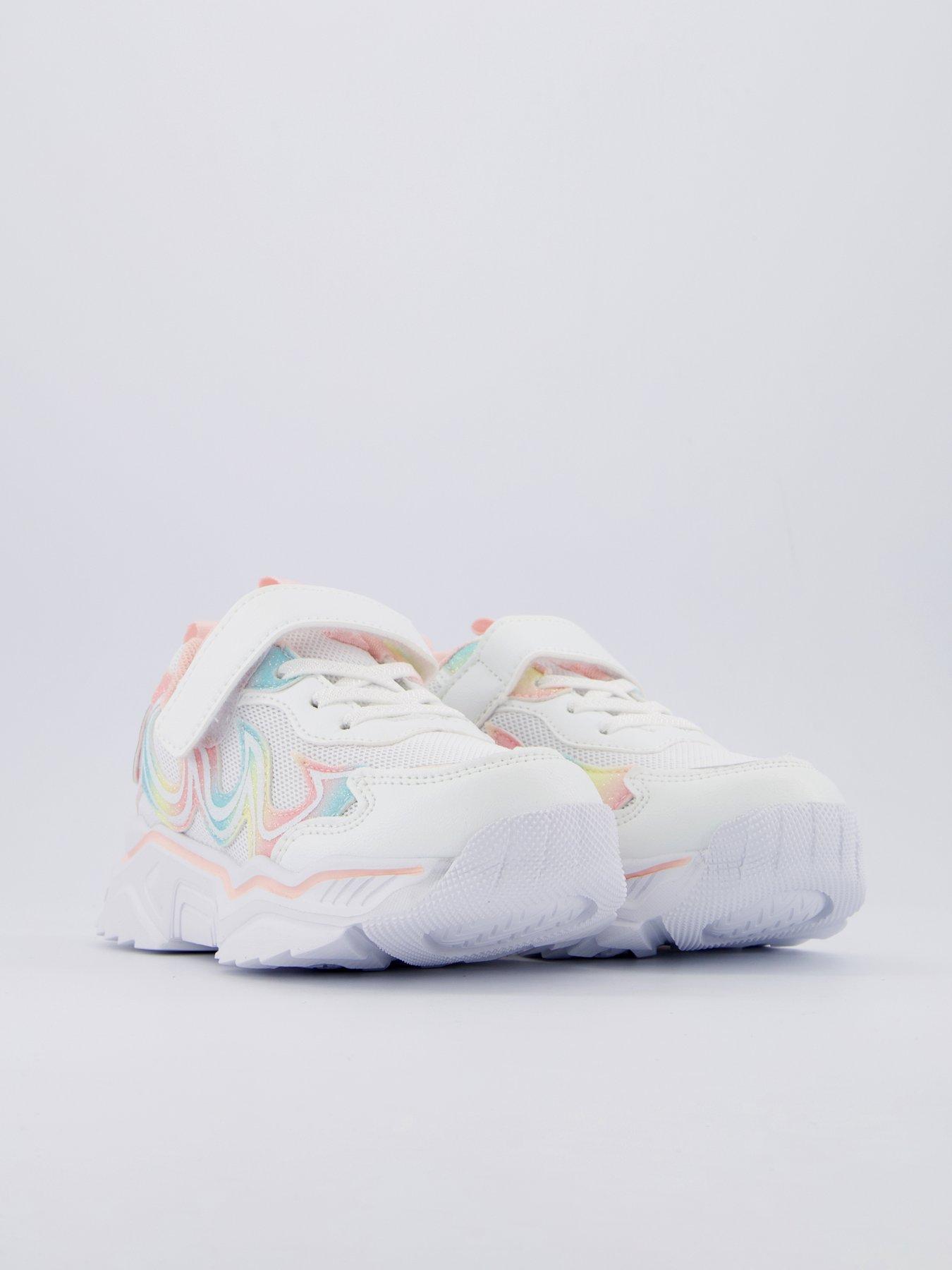 Image 6 of 7 of Pineapple Girls Trainer - White