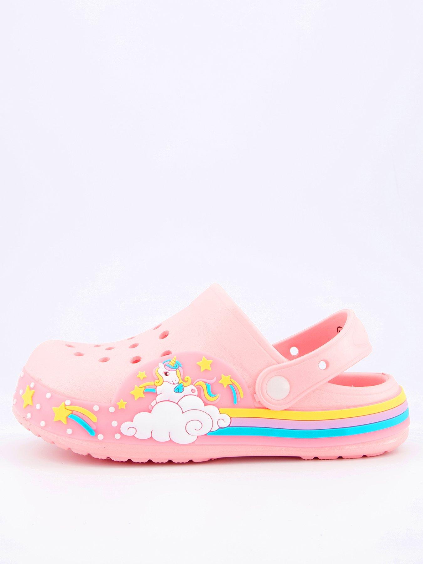 Image 1 of 7 of V by Very Unicorn Mule Sandal - Pink