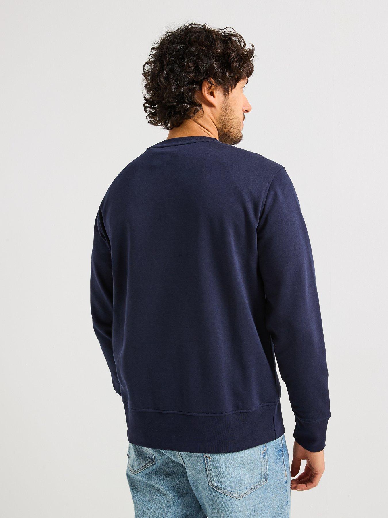 gant-graphic-crew-neck-sweatshirt-dark-bluestillFront