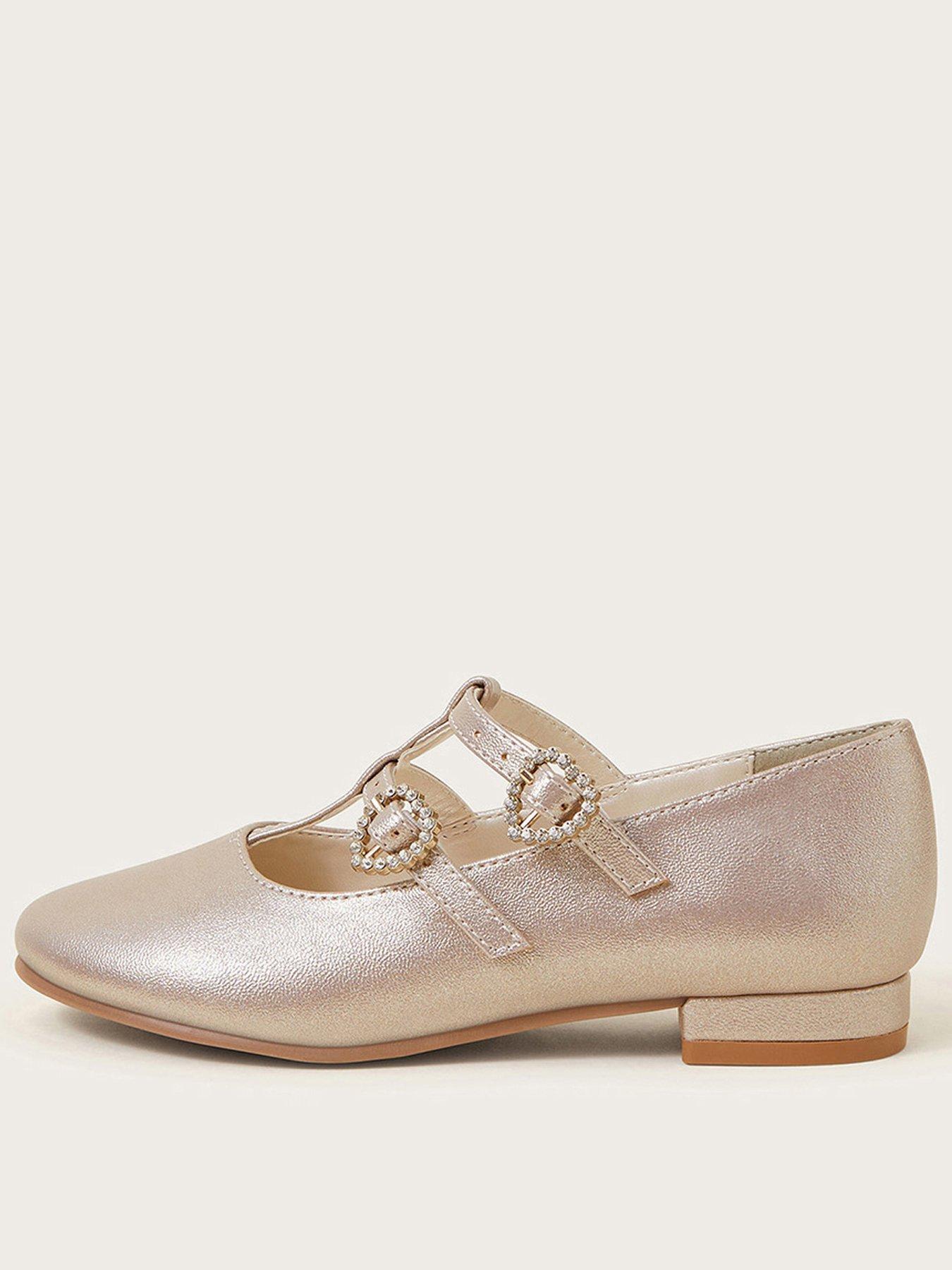 monsoon-girls-diamante-double-strap-pumps-gold