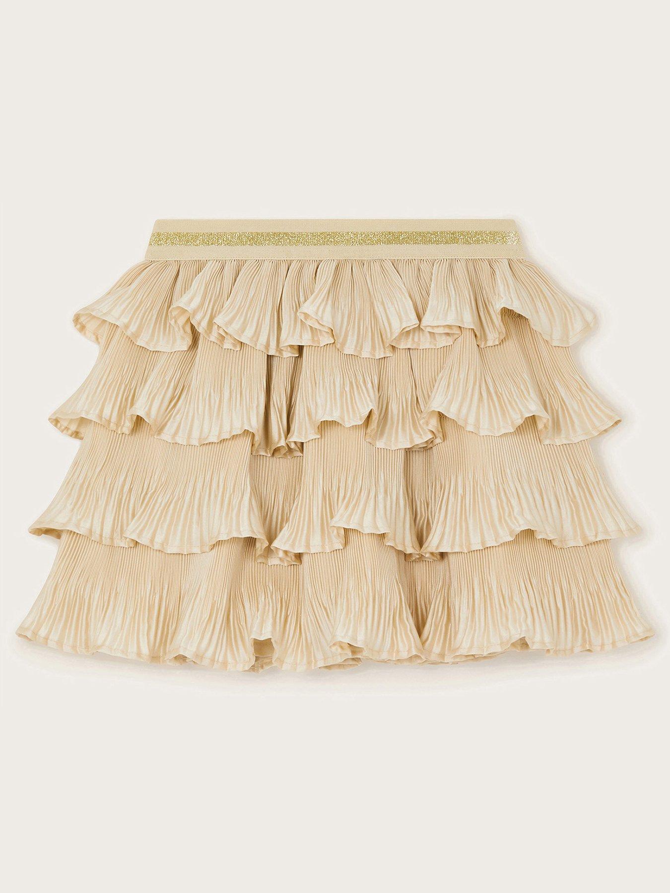 monsoon-girls-pleated-ruffle-satin-skirt-gold