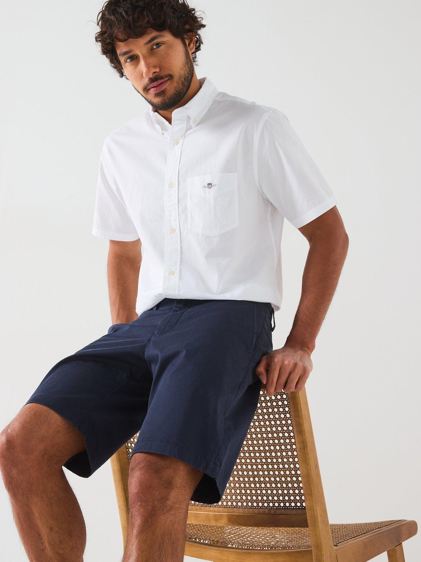 gant-regular-fit-classic-poplin-short-sleeve-shirt-whiteoutfit