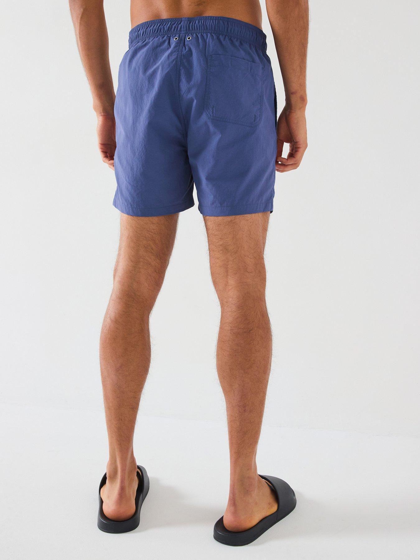 Image 2 of 4 of GANT Logo Swim Shorts - Navy