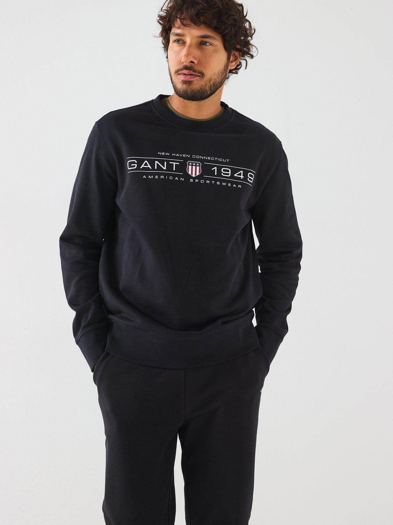 gant-graphic-crew-neck-sweat-shirt-black