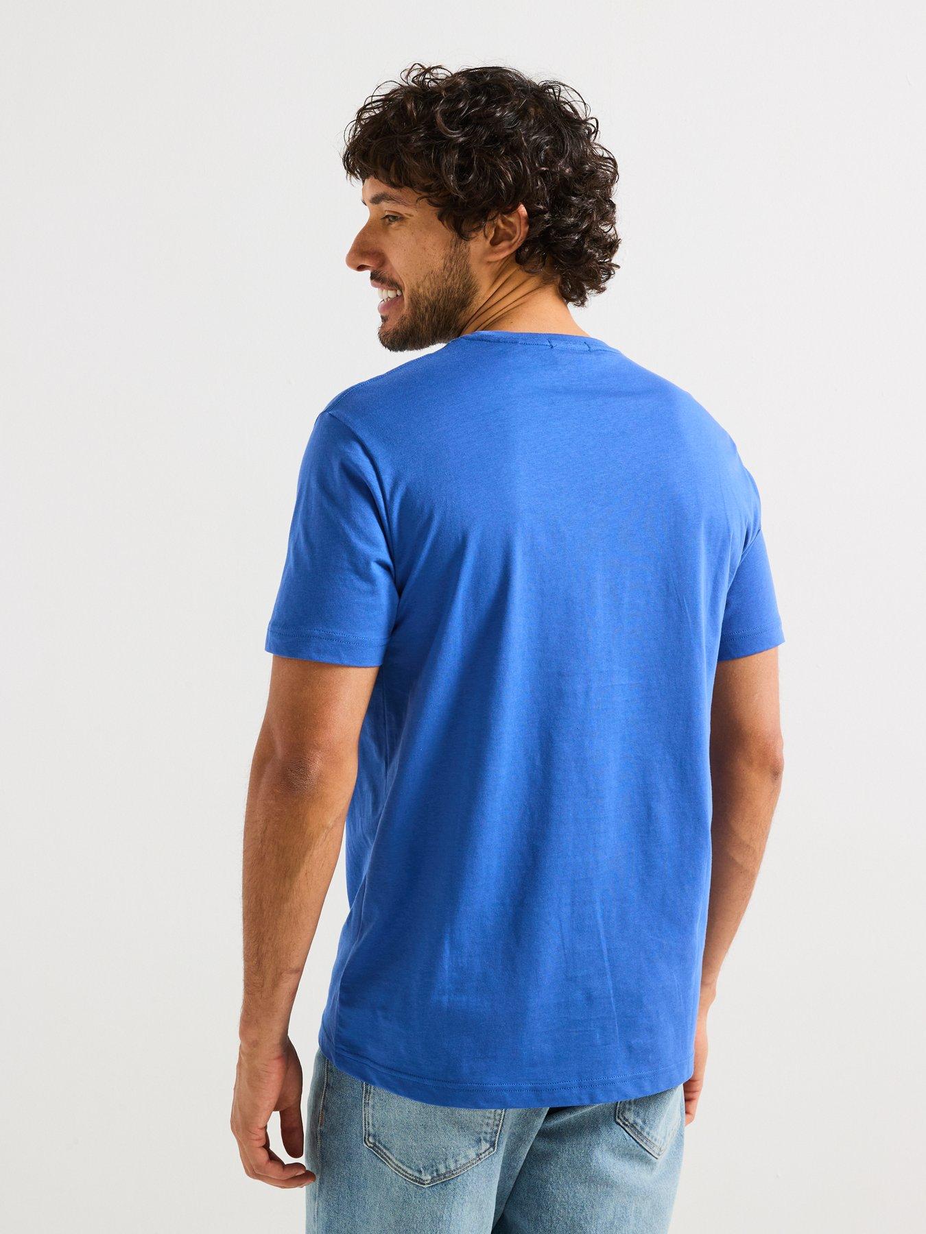 gant-regular-fit-short-sleeve-t-shirt-bright-bluestillFront