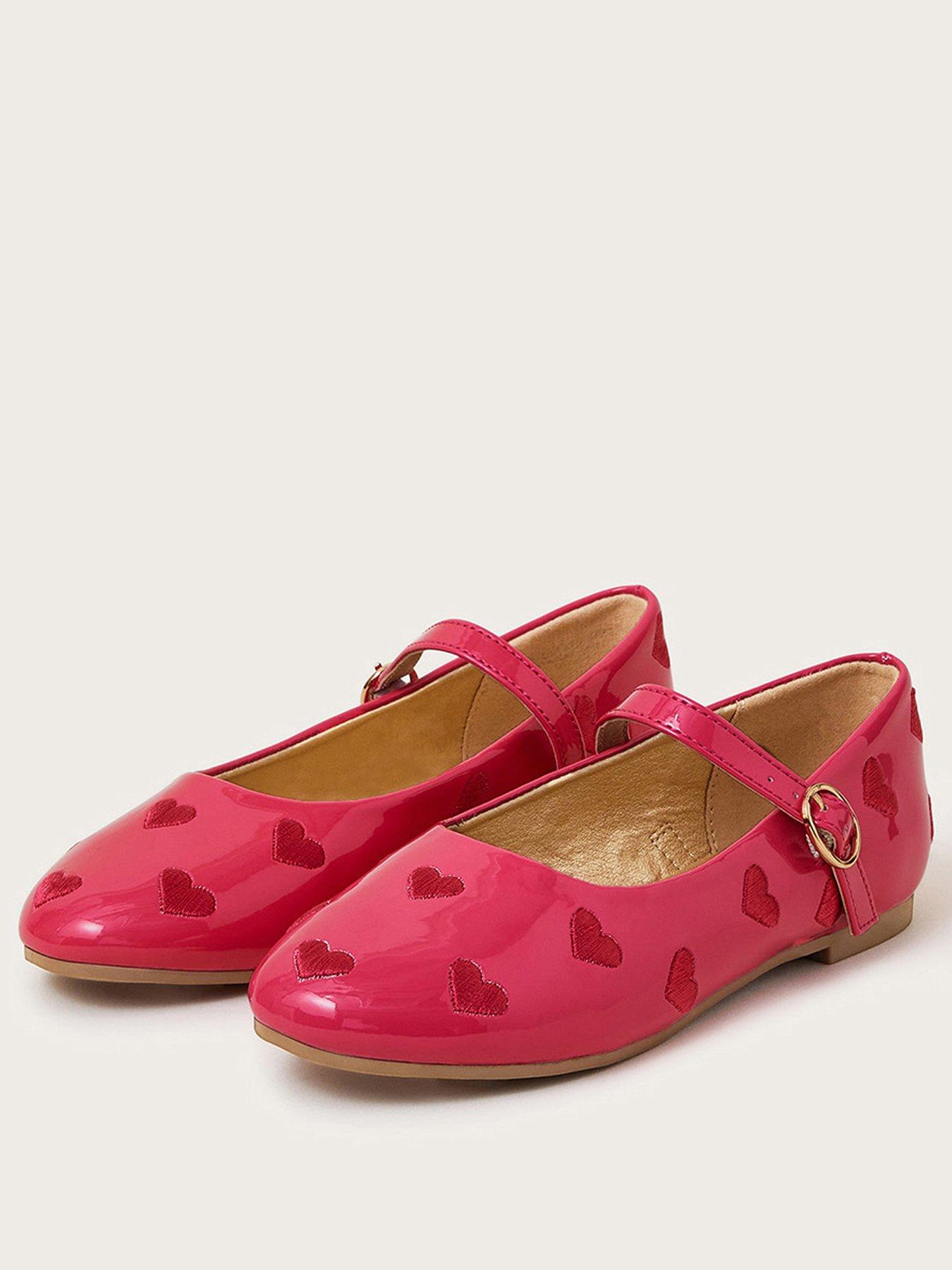 monsoon-girls-embroidered-patent-heart-ballerina-flats-pinkstillFront