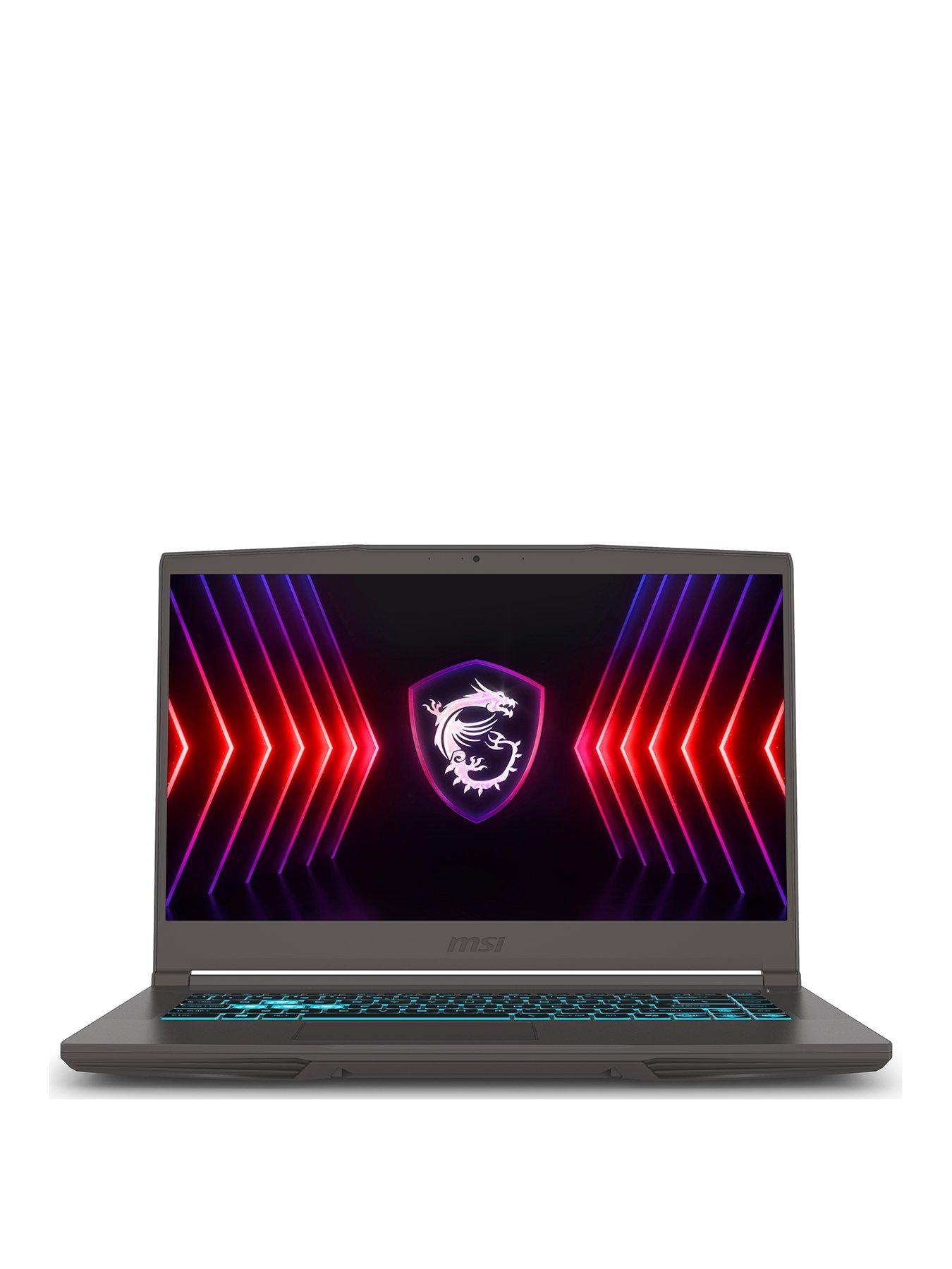 Image 1 of 7 of MSI Thin 15 Gaming Laptop - GeForce RTX 4050 - Intel Core i7 - 16GB RAM - 512GB SSD - 15.6in FHD - Grey