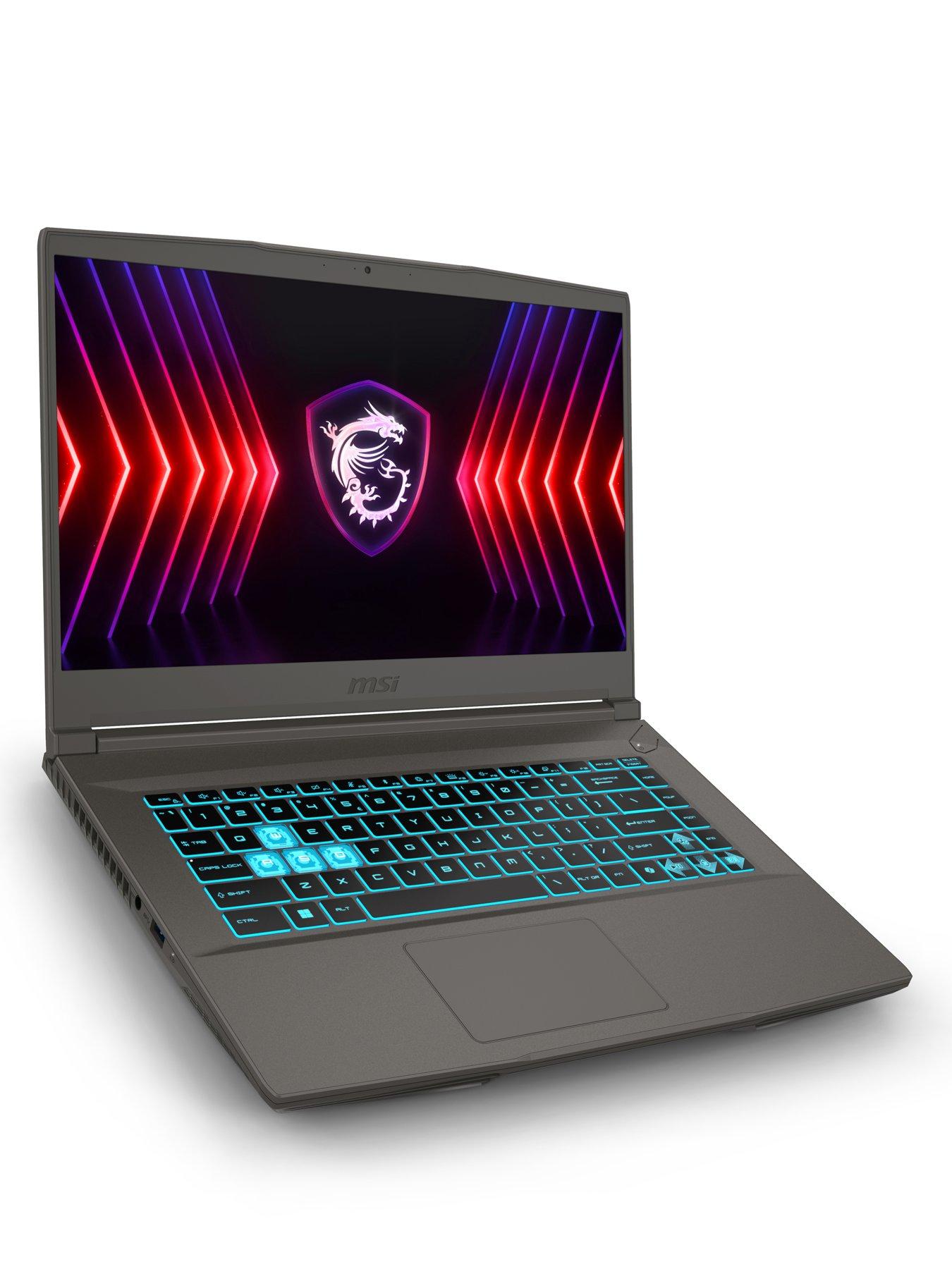 Image 4 of 7 of MSI Thin 15 Gaming Laptop - GeForce RTX 4050 - Intel Core i7 - 16GB RAM - 512GB SSD - 15.6in FHD - Grey
