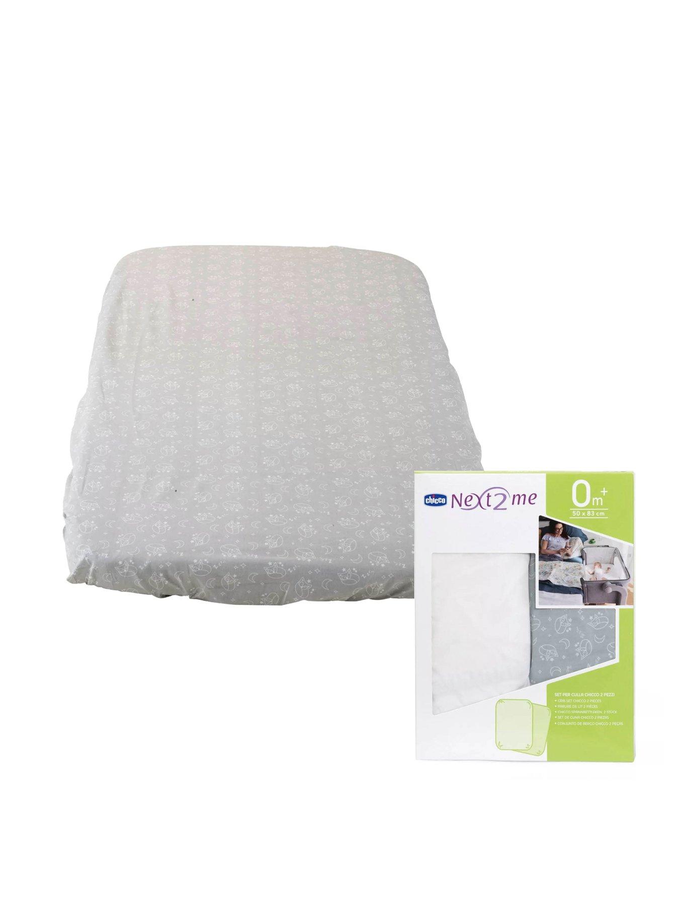Image 3 of 5 of Chicco Next2Me Crib Sheets Set of 2