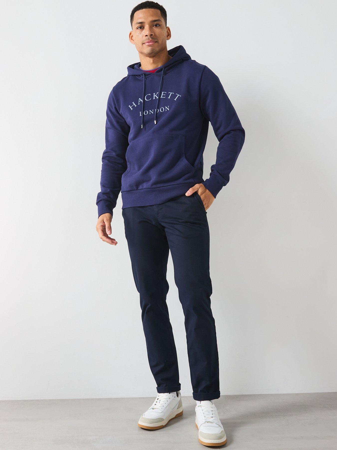 Image 3 of 6 of Hackett Heritage Hoodie - Navy