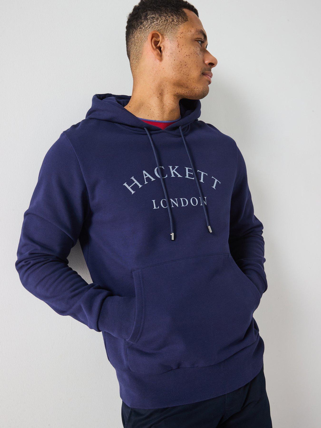 Image 4 of 6 of Hackett Heritage Hoodie - Navy