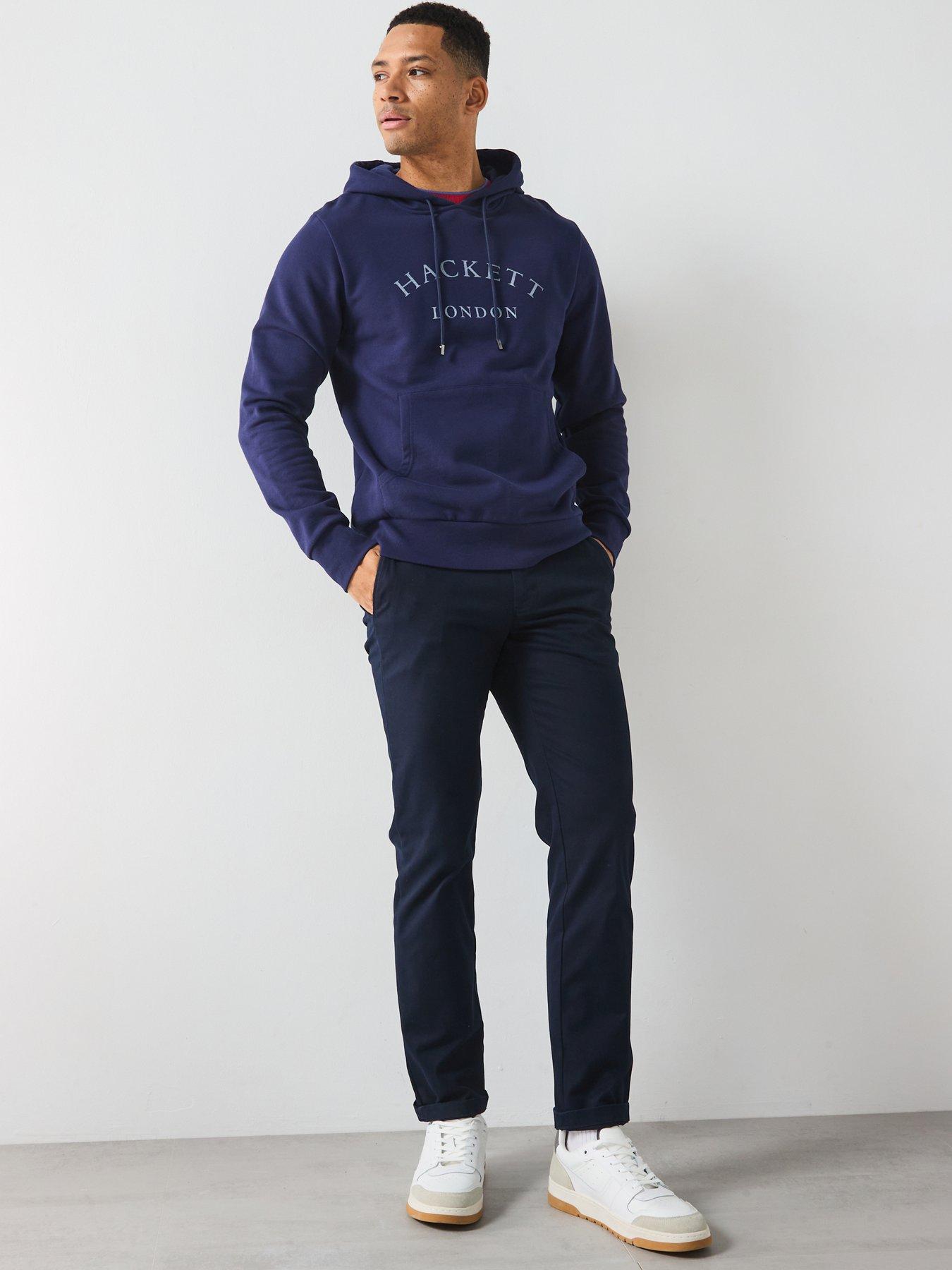 Image 5 of 6 of Hackett Heritage Hoodie - Navy