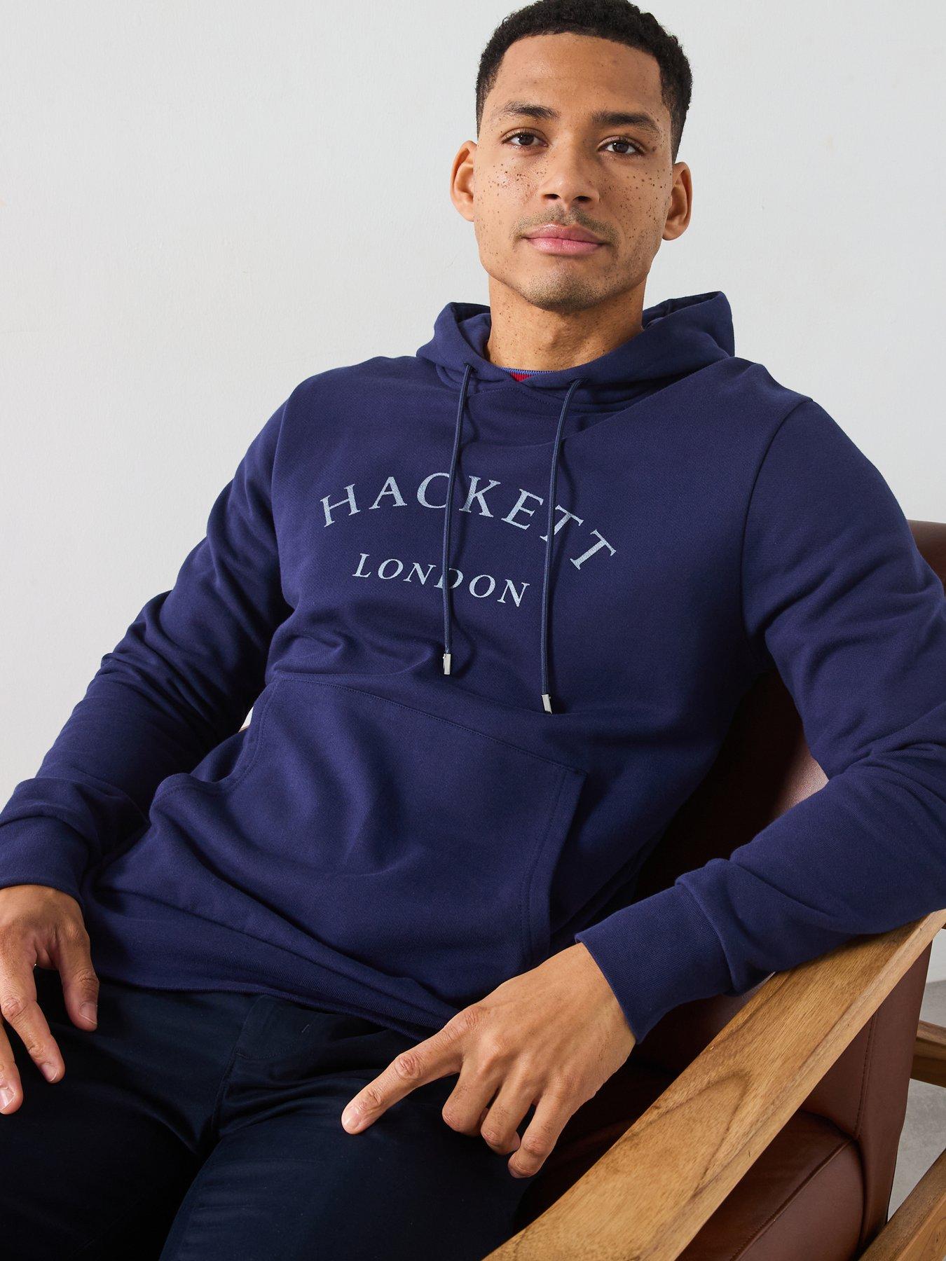 Image 6 of 6 of Hackett Heritage Hoodie - Navy