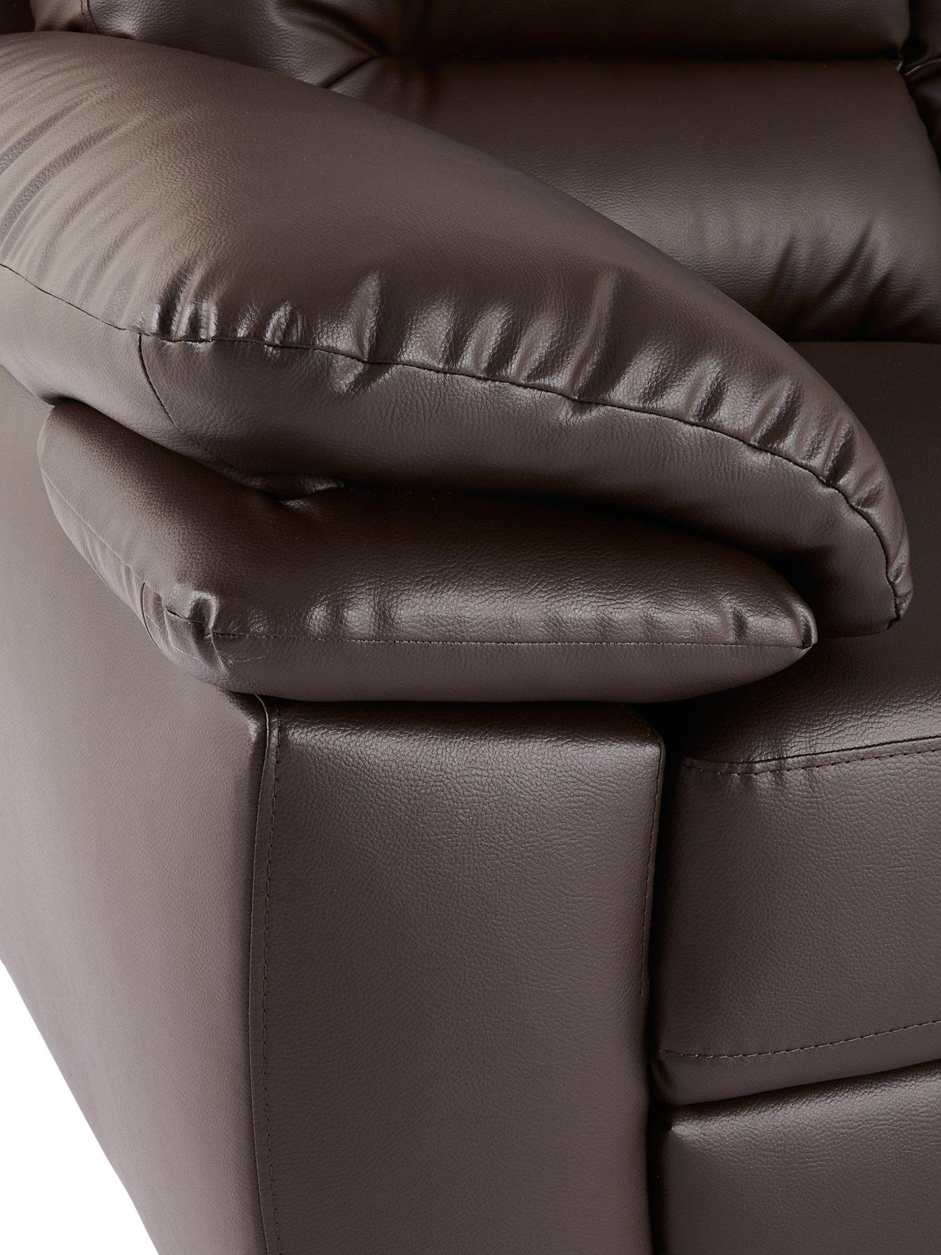 Image 4 of 6 of The Very Collection Leona Faux Leather Armchair&nbsp;- FSC&reg; Certified