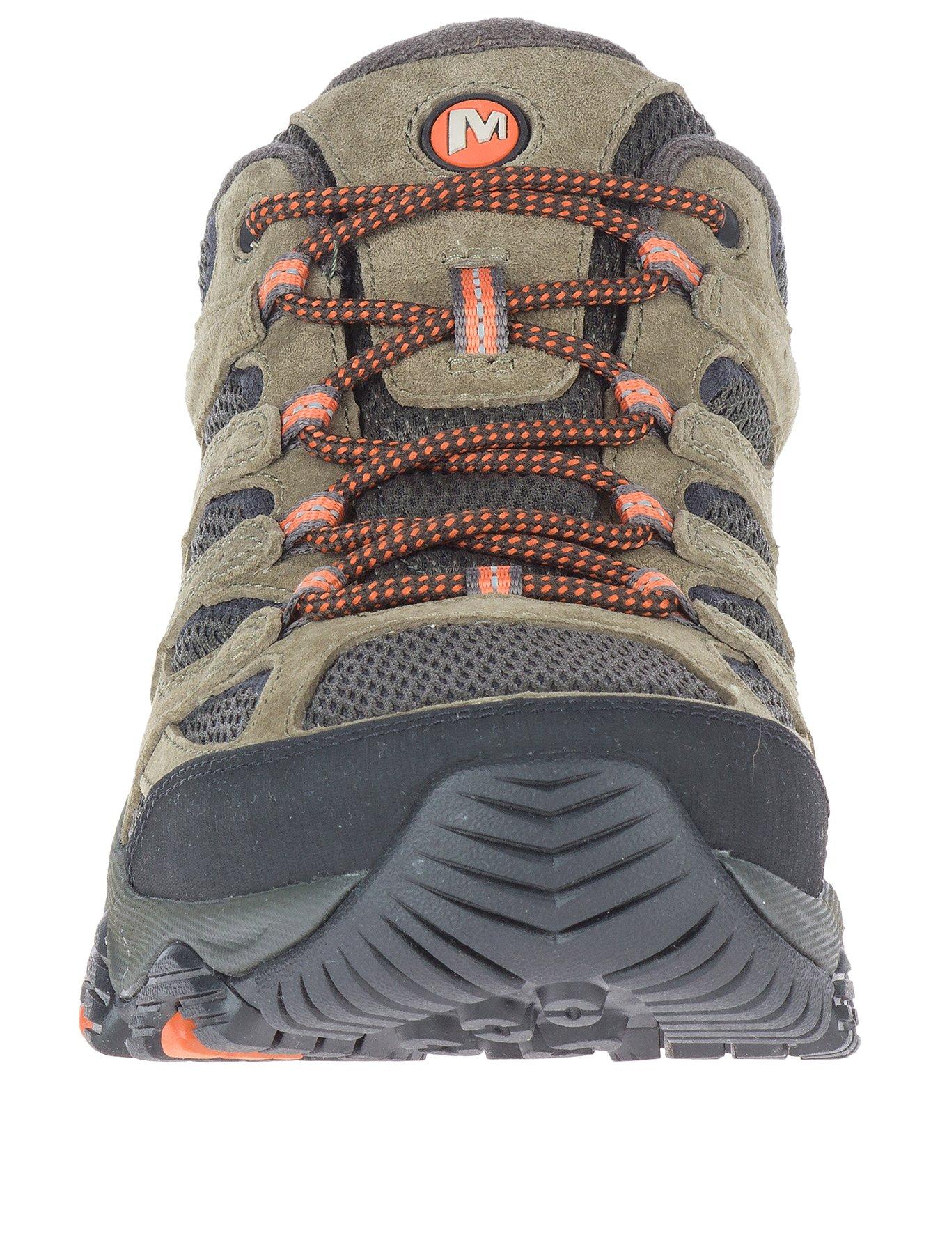 Image 2 of 6 of Merrell Mens Moab Goretex hiking Shoes - Green