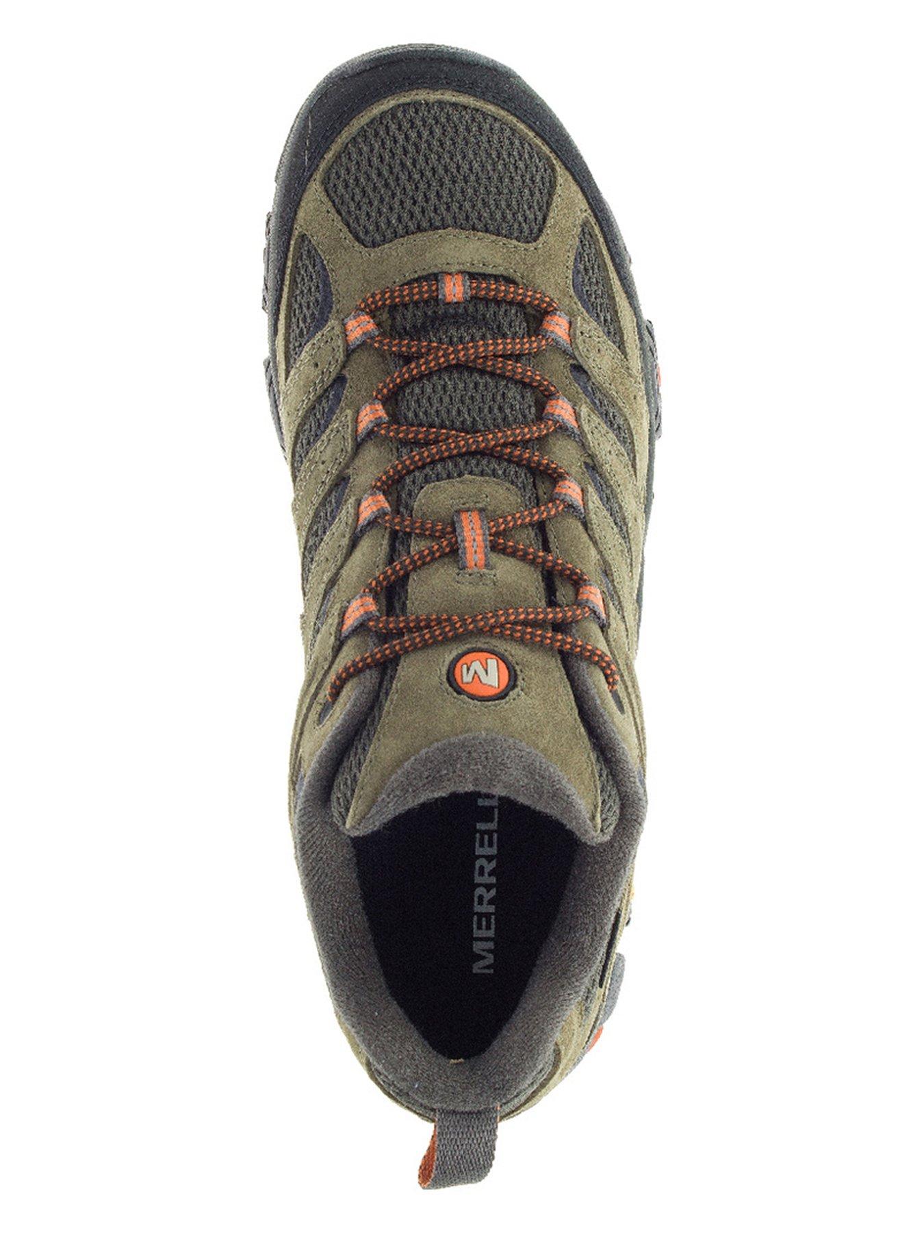 Image 3 of 6 of Merrell Mens Moab Goretex hiking Shoes - Green