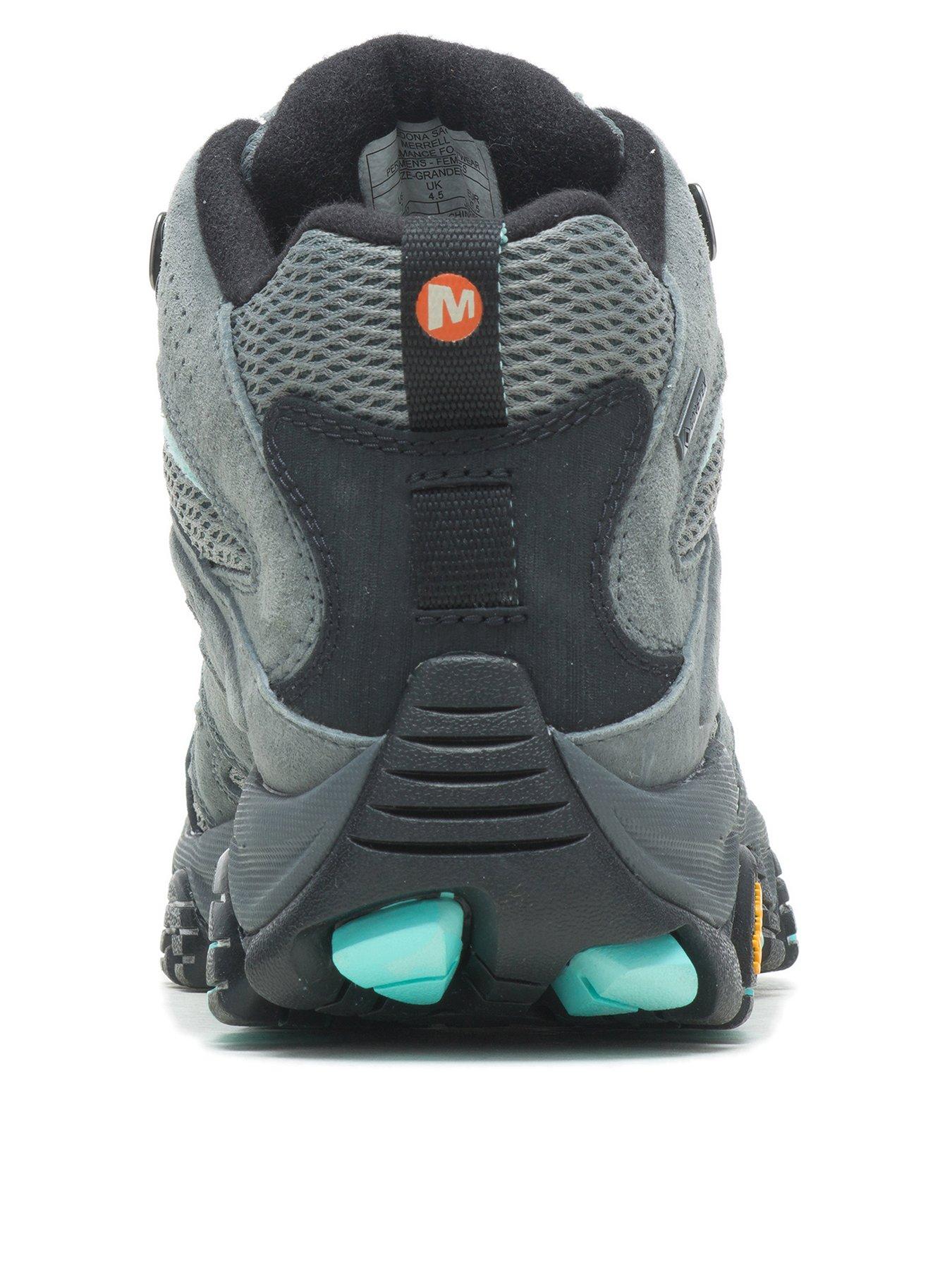 Image 3 of 6 of Merrell Womens Moab Mid Goretex Hiking Boots - Grey