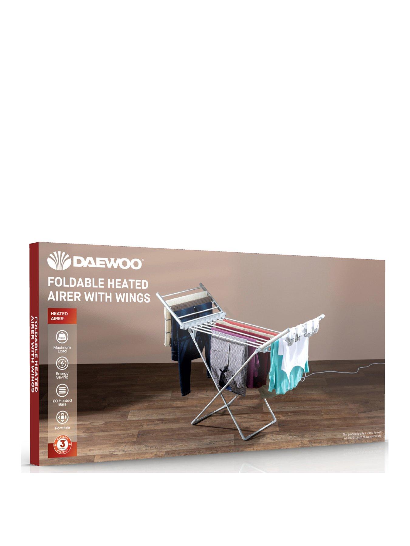 Daewoo Winged Heated Airer