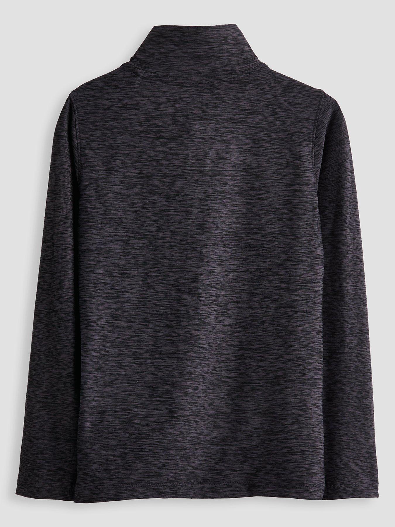 Image 3 of 5 of New Balance Junior Boys Athletic Quarter Zip - Black
