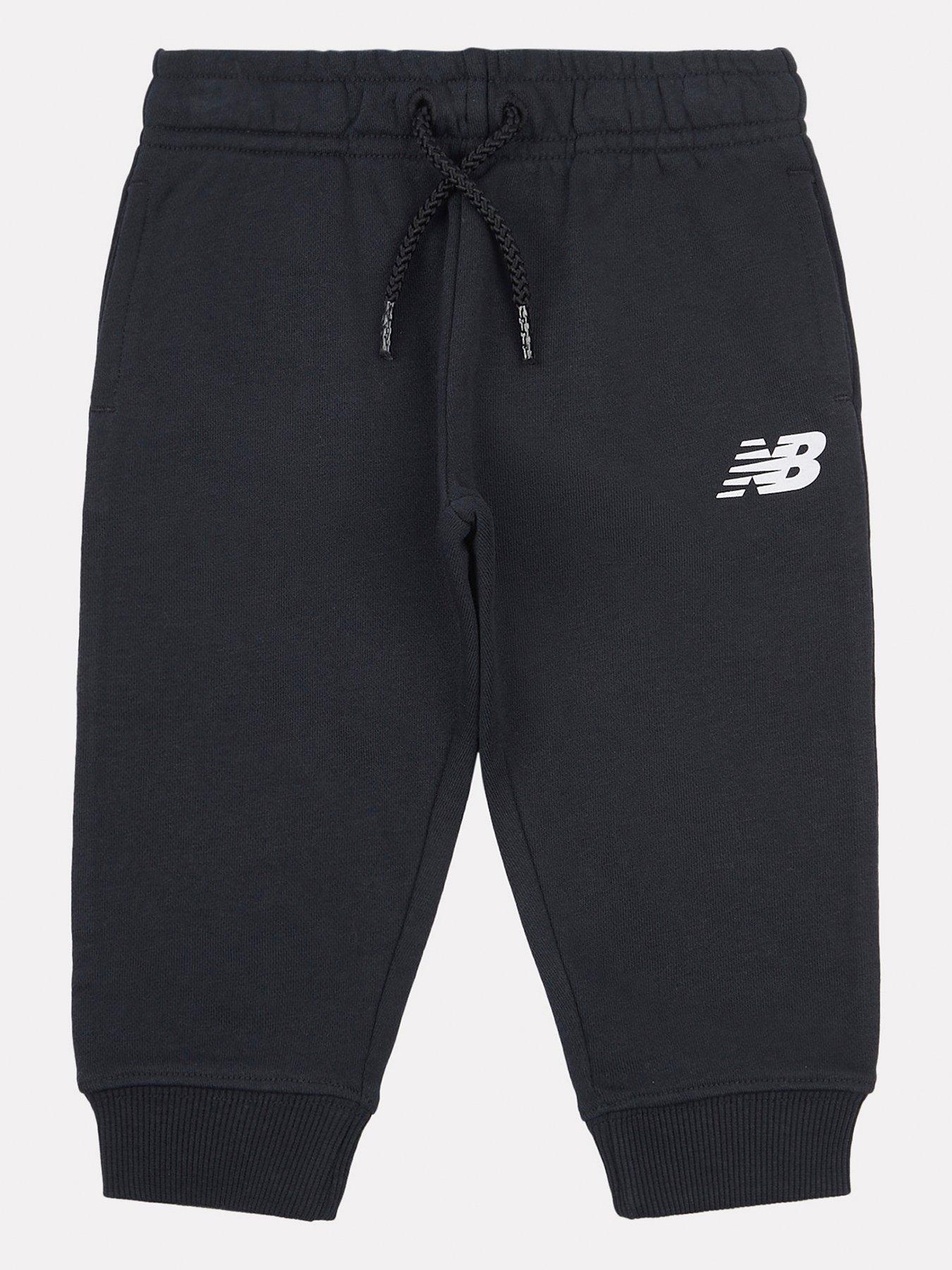 Image 1 of 3 of New Balance Kids Small Logo Jogger - Black