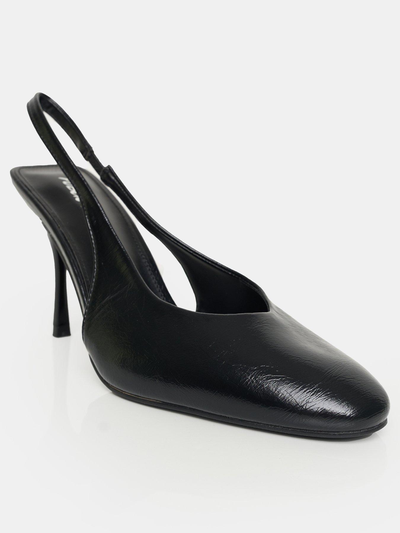Public Desire Tilapia Slingback - Black