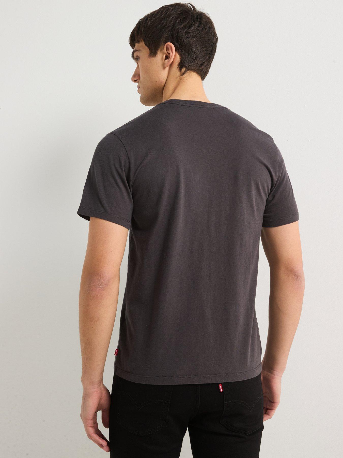 Image 2 of 6 of Levi's Graphic Crewneck T-Shirt - Black