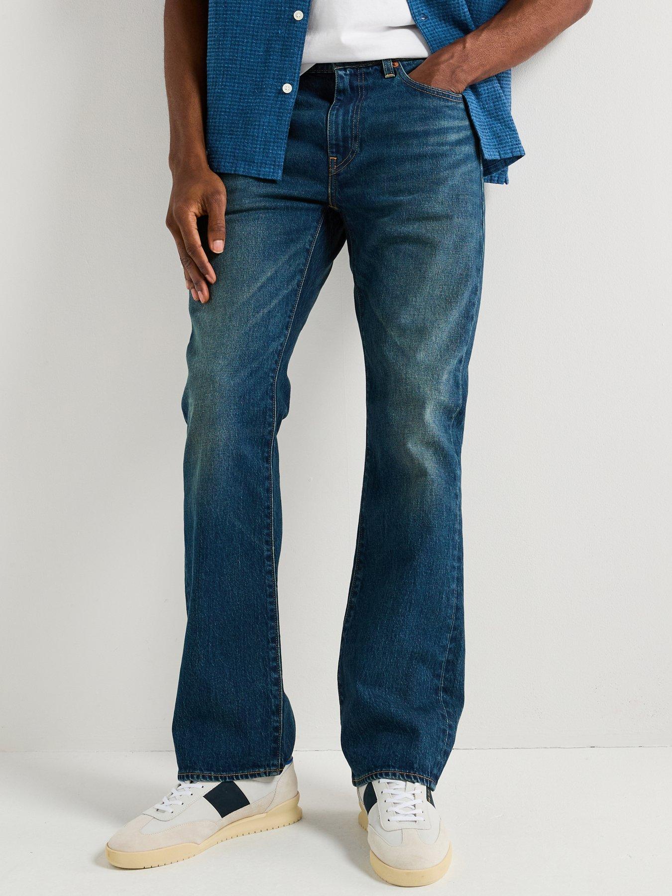 undefined Levi's 527 Slim Fit Bootcut Jeans - Worth The Time - Blue