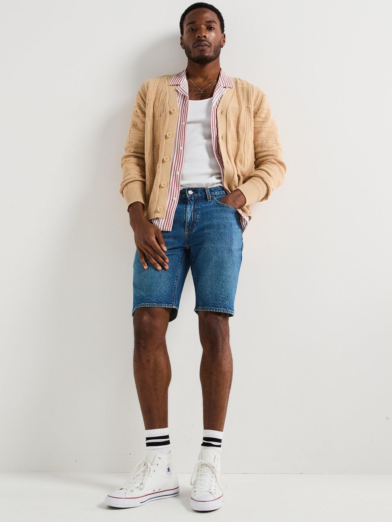Image 5 of 6 of Levi's Levi's 405 Standard Denim Shorts- Comeback Tour- Dark Blue
